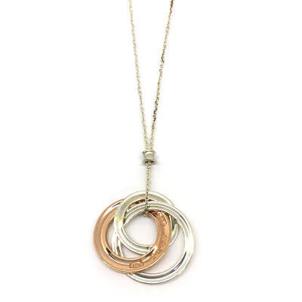 Tiffany Interlocking Necklace Silver